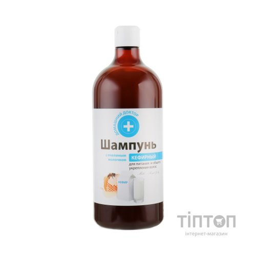 Шампунь Домашній Доктор Кефірний з бджолиним молочком 1000 мл (4823015929847)