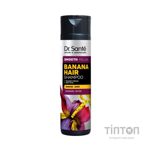 Шампунь Dr. Sante Banana Hair Smooth Relax 250 мл (8588006040951)