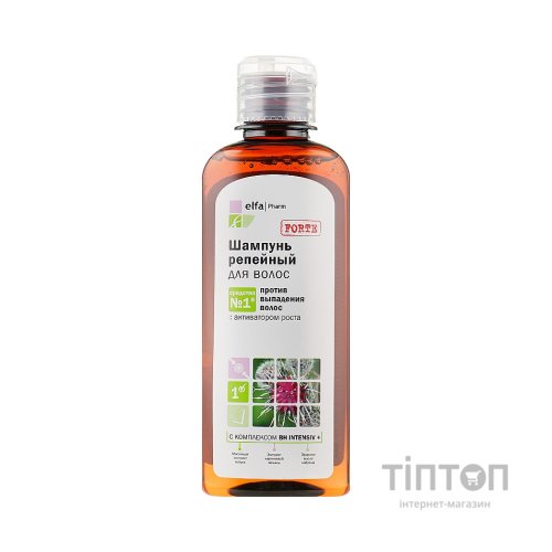 Шампунь Elfa Pharm Реп'яховий Проти випадіння волосся 200 мл (5901845500227)