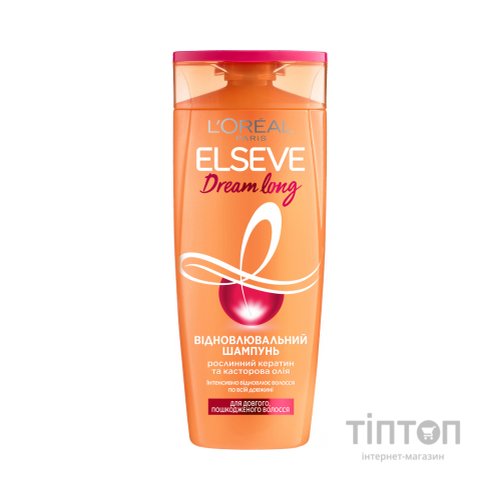 Шампунь Elseve Dream Long для довгого та пошкодженого волосся 400 мл (3600523759521)