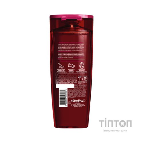 Шампунь Elseve Full Resist Arginine для ослабленого волосся 400 мл (3600523898183)