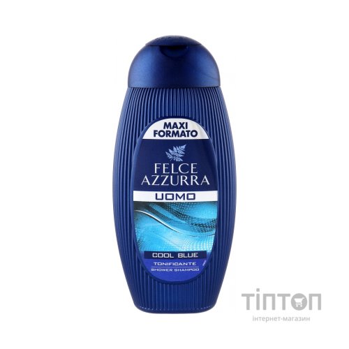 Шампунь Felce Azzurra Cool Blue 2 в 1 для чоловіків 400 мл (8001280309694)