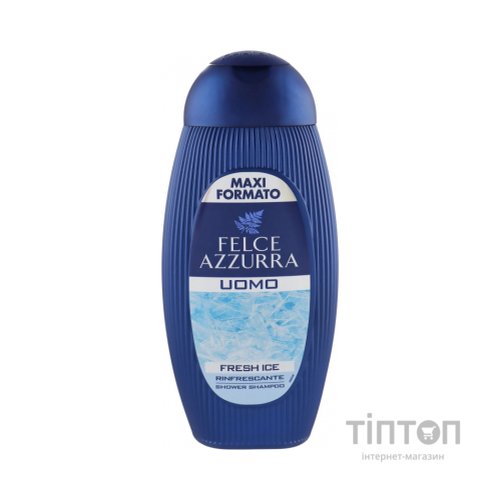 Шампунь Felce Azzurra Fresh Ice 2 в 1 для чоловіків 400 мл (8001280400865)