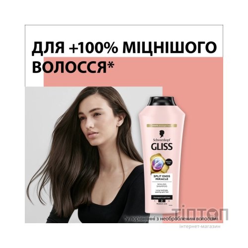 Шампунь Gliss Split Ends Miracle Sealing Shampoo 400 мл (9000101287431)