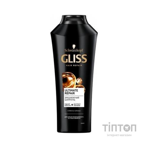 Шампунь Gliss Ultimate Repair для пошкодженого та сухого волосся 400 мл (9000100663410)