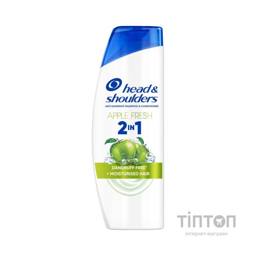 Шампунь Head & Shoulders 2 в 1 Проти лупи Яблучна свіжість 330 мл (8700216304689)
