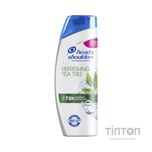 Шампунь Head & Shoulders Свіжість чайного дерева 400 мл (8001090496546)