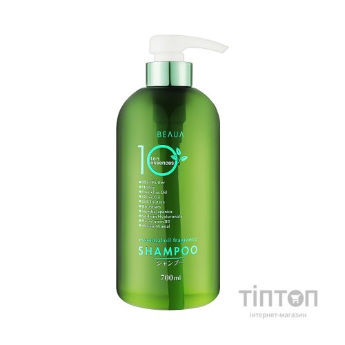 Шампунь Kumano Beaua 10 Essence Shampoo 700 мл (4513574013025)