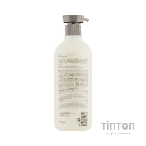 Шампунь La'dor Moisture Balancing Shampoo Безсиліконовий зволожувальний 530 мл (8809500810889)