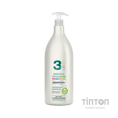 Шампунь Leco 3 Зволоження та відновлення 1500 мл (XL 40215_1)