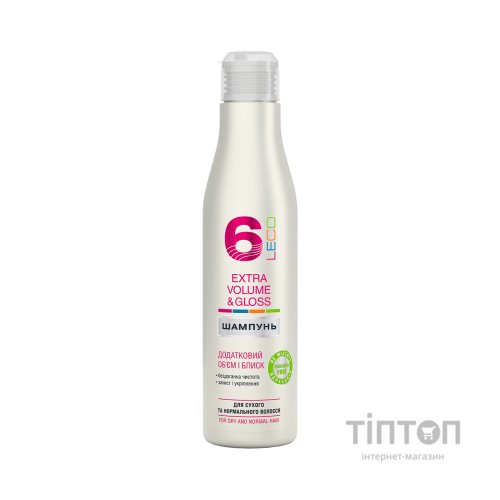Шампунь Leco 6 Додатковий об'єм і блиск 250 мл (XL 40014_1)