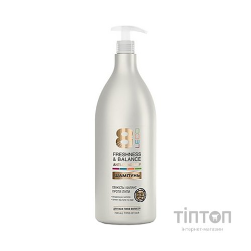Шампунь Leco 8 Свіжість і баланс проти лупи 1500 мл (XL 40229)