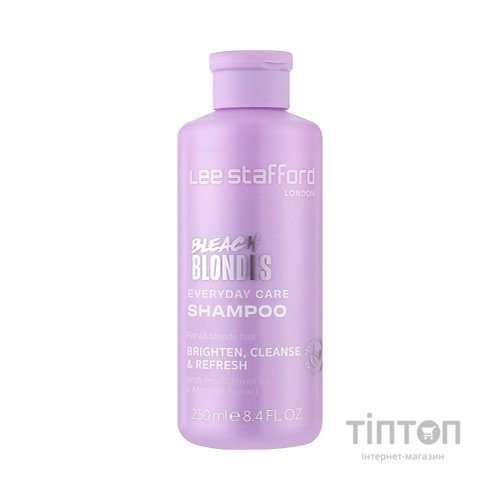 Шампунь Lee Stafford Bleach Blondes Everyday Care Shampoo Щоденний для освітленого волосся 250 мл (5060282705654)