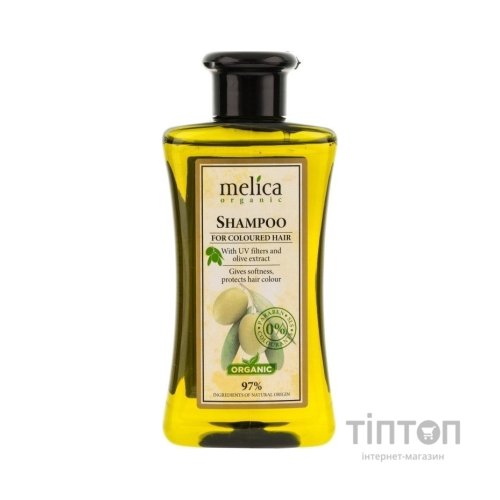 Шампунь Melica Organic з УФ-фільтрами та екстрактом оливи 300 мл (4770416340637)