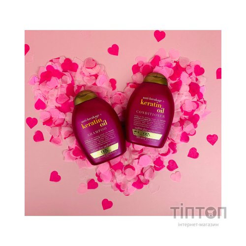 Шампунь OGX Keratin Oil проти ламкості з кератиновою олією 385 мл (0022796977519)