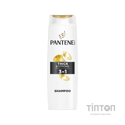 Шампунь Pantene Pro-V 3 в 1 Густе та міцне 325 мл (8700216509176)
