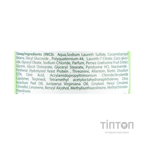 Шампунь Shik Nectar Avocado 400 г (4823107608469)