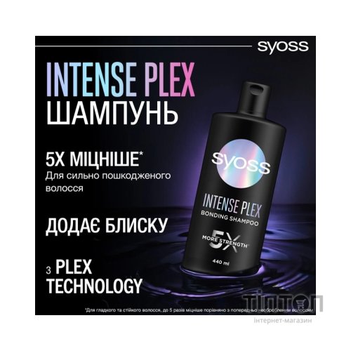 Шампунь Syoss Intense Plex 440 мл (9000101731460)