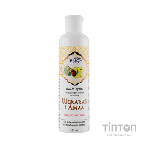 Шампунь Triuga З кондиціонером на основі екстракту Шикакай і Амли 250 мл (4820164640159)