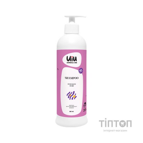 Шампунь UIU для відновлення та захисту пошкодженого волосся 300 мл (4820152333032)