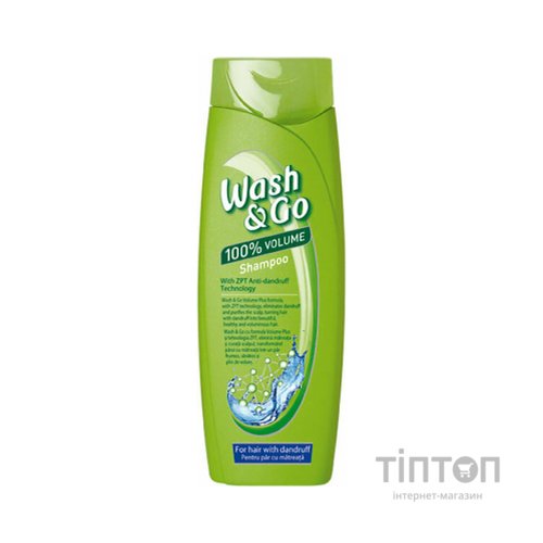 Шампунь Wash&Go проти лупи з технологією ZPT 200 мл (8008970042022)