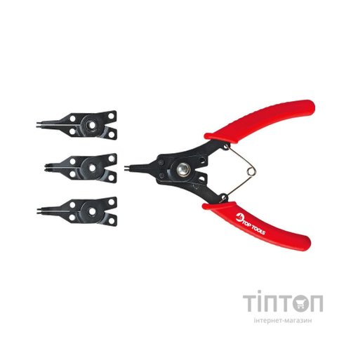 Щипці Top Tools для стопорних кілець, набір 4 шт., 150 мм (32D320)