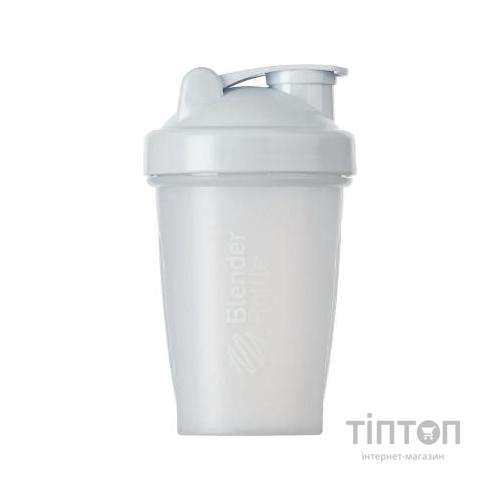 Шейкер спортивний BlenderBottle Classic 590ml White ORIGINAL (Classic 20oz White)