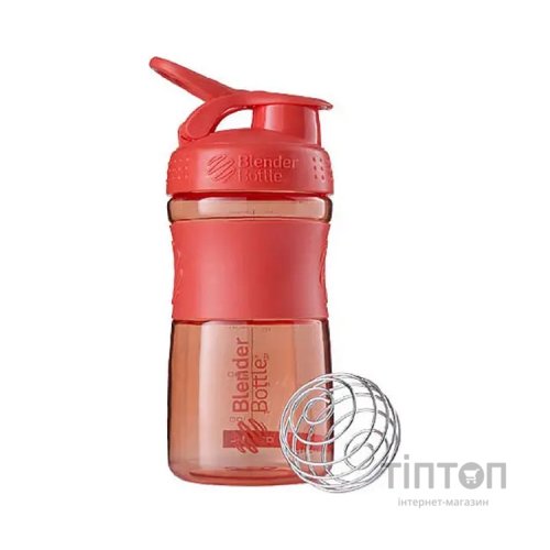 Шейкер спортивний BlenderBottle SportMixer 20oz/590ml Coral (SM 20oz Coral)