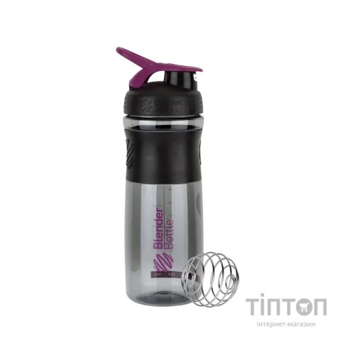Шейкер спортивний BlenderBottle SportMixer 28oz/820ml Black/Plum (SM 28oz Black/Plum)