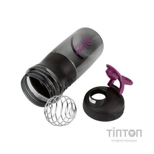 Шейкер спортивний BlenderBottle SportMixer 28oz/820ml Black/Plum (SM 28oz Black/Plum)
