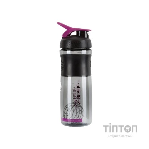 Шейкер спортивний BlenderBottle SportMixer 28oz/820ml Black/Plum (SM 28oz Black/Plum)