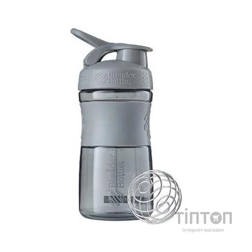 Шейкер спортивний BlenderBottle SportMixer 590ml Grey ORIGINAL (SM 20oz Grey)
