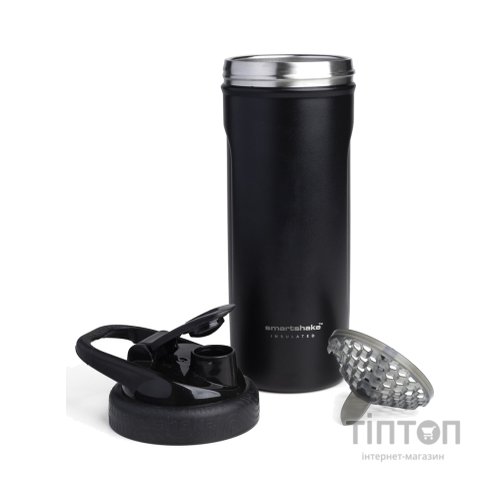 Шейкер спортивний SmartShake Insulated Steel 750ml Black (11152001)