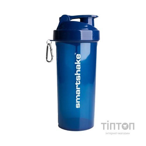 Шейкер спортивний SmartShake Lite 1000ml Glossy-Navy Blue (10611402)