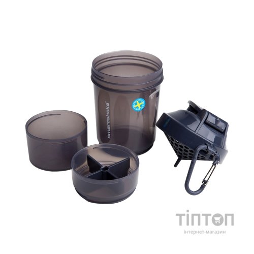 Шейкер спортивний SmartShake Original2GO 600ml Black (10560802)
