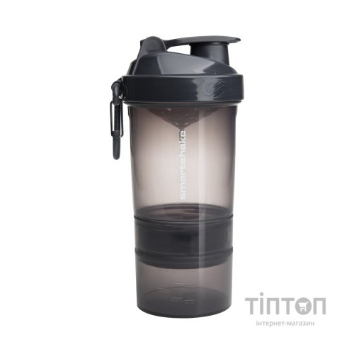 Шейкер спортивний SmartShake Original2GO 600ml Dark Gray (10561401)