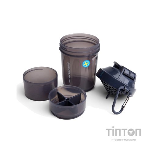 Шейкер спортивний SmartShake Original2GO 600ml Dark Gray (10561401)