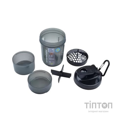 Шейкер спортивний SmartShake Original2GO 600ml Dark Gray (10561401)