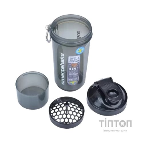 Шейкер спортивний SmartShake Original2GO 600ml Dark Gray (10561401)