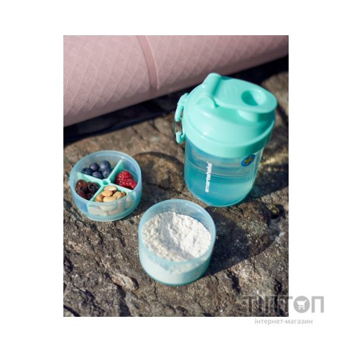 Шейкер спортивний SmartShake Original2GO 600ml Mint Green (10561301)