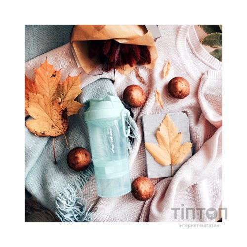 Шейкер спортивний SmartShake Original2GO 600ml Mint Green (10561301)