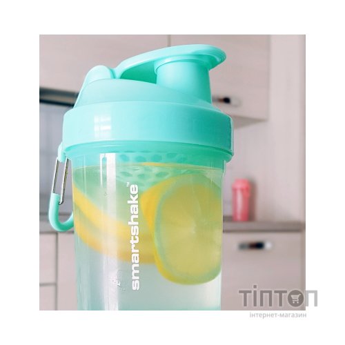 Шейкер спортивний SmartShake Original2GO 600ml Mint Green (10561301)