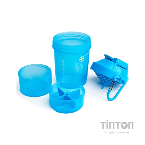 Шейкер спортивний SmartShake Original2GO 600ml Neon Blue (10560102)