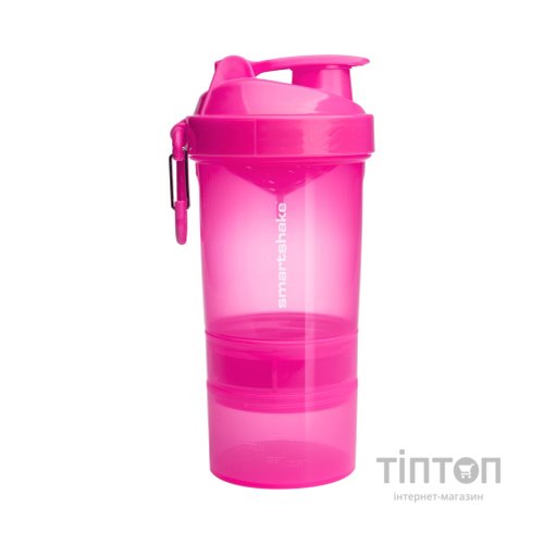 Шейкер спортивний SmartShake Original2GO 600ml Neon Pink (10560502)
