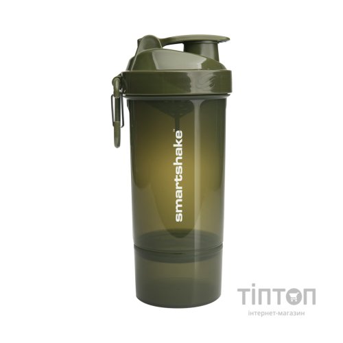 Шейкер спортивний SmartShake Original2GO One 800ml Army Green (10581002)