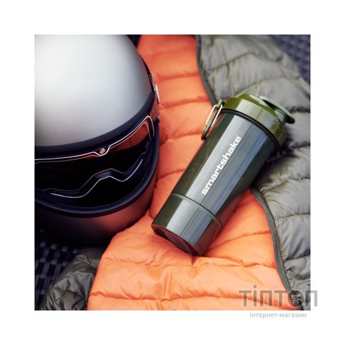 Шейкер спортивний SmartShake Original2GO One 800ml Army Green (10581002)