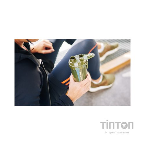 Шейкер спортивний SmartShake Original2GO One 800ml Army Green (10581002)