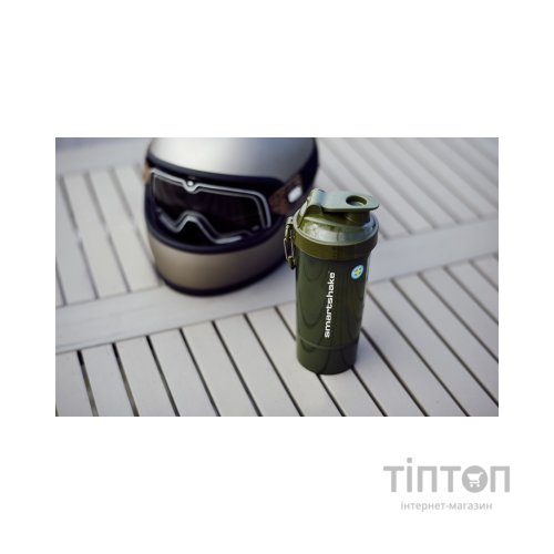 Шейкер спортивний SmartShake Original2GO One 800ml Army Green (10581002)