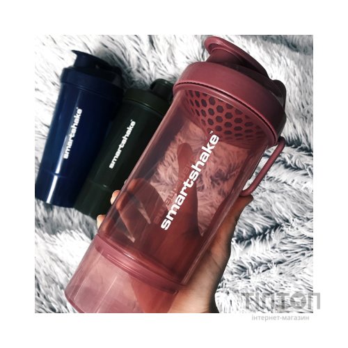 Шейкер спортивний SmartShake Original2GO One 800ml Deep Rose (10581501)