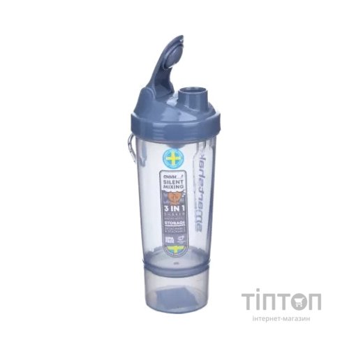 Шейкер спортивний SmartShake Original2GO One 800ml Mist Gray (10581301)